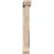 Ekena Millwork Traditional Slat Smooth Bracket w/ Offset Brace, Douglas Fir, 5 1/2"W x 30"D x 42"H BKT0604X30X42TRA06SDF - alternate 2